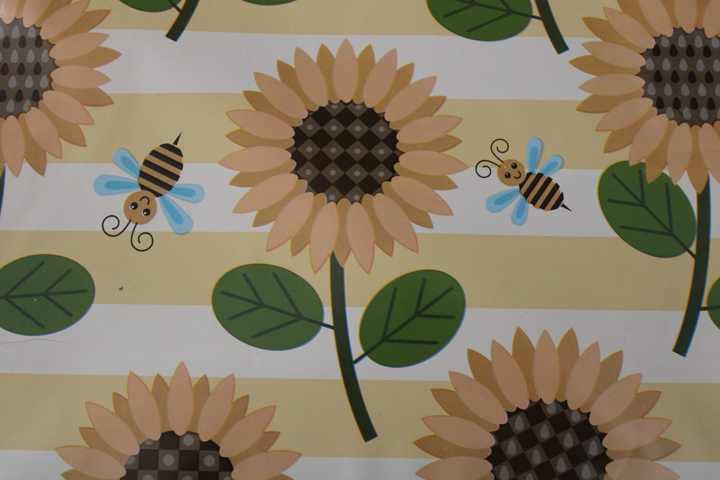 10x13 Sunflowers and Bumble Bees Designer Poly Mailers Shipping Envelopes Premium Printed Bags