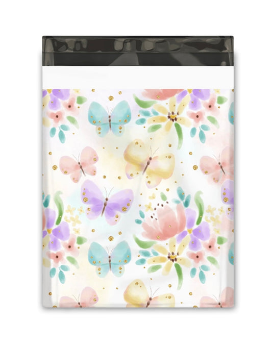 10x13 Butterfly Designer Poly Mailers Shipping Envelopes Premium Printed Bags